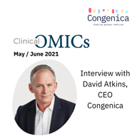 Clinical OMICs interview with David Atkins CEO Congenica