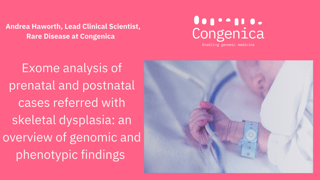 Exome analysis of cases with skeletal dysplasia