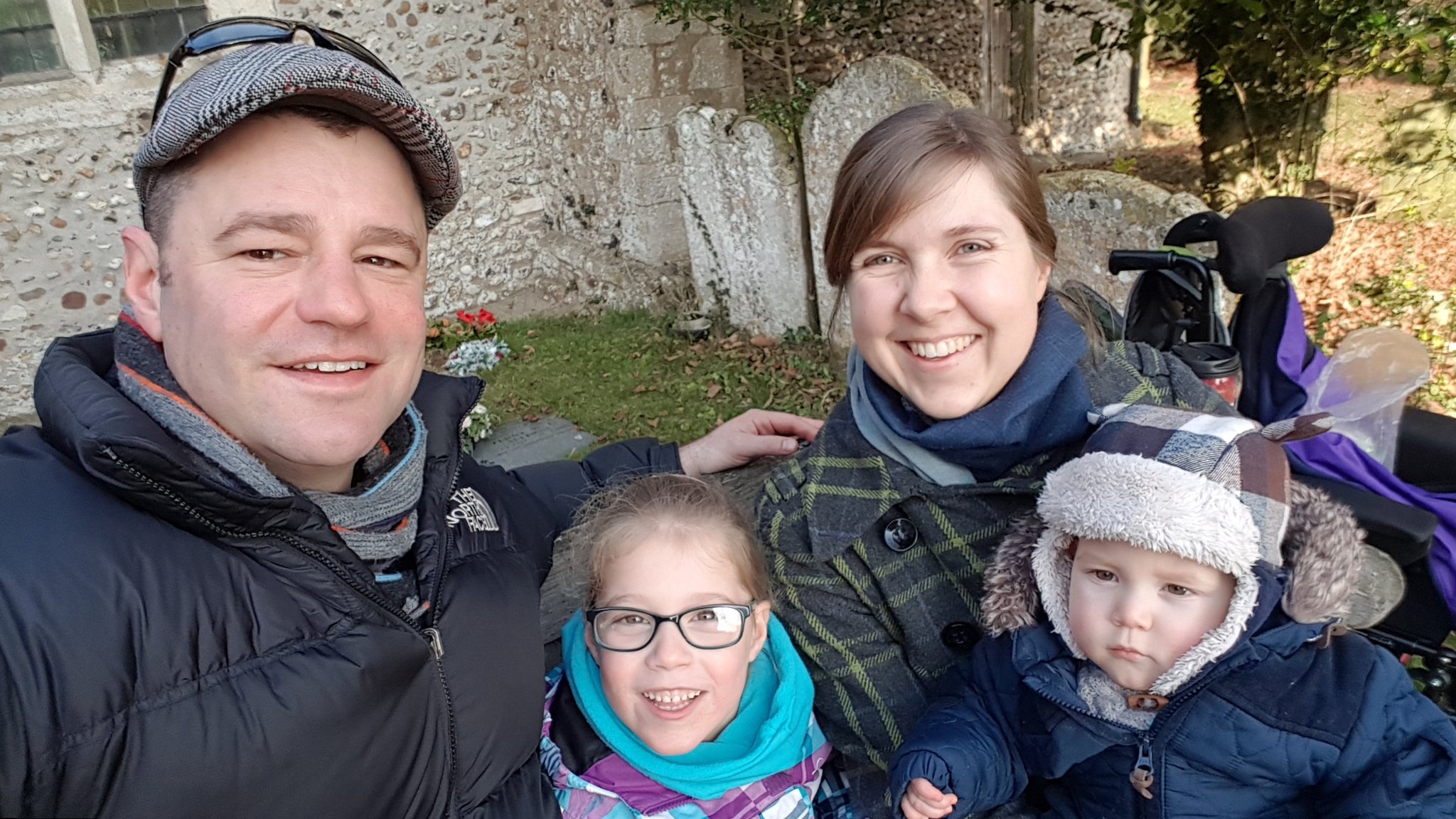 Charlie and family