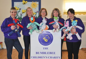 The Bumblebee Children's Charity receive their RARE Bears