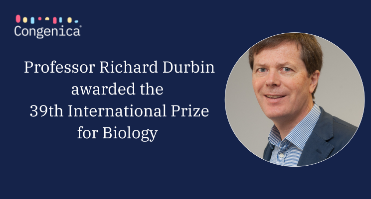 Congenica co-founder Professor Richard Durbin awarded the 39th International Prize for Biology