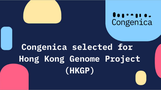 Congenica to provide Tertiary Analysis for Whole Genome Sequencing for Hong Kong Genome Project