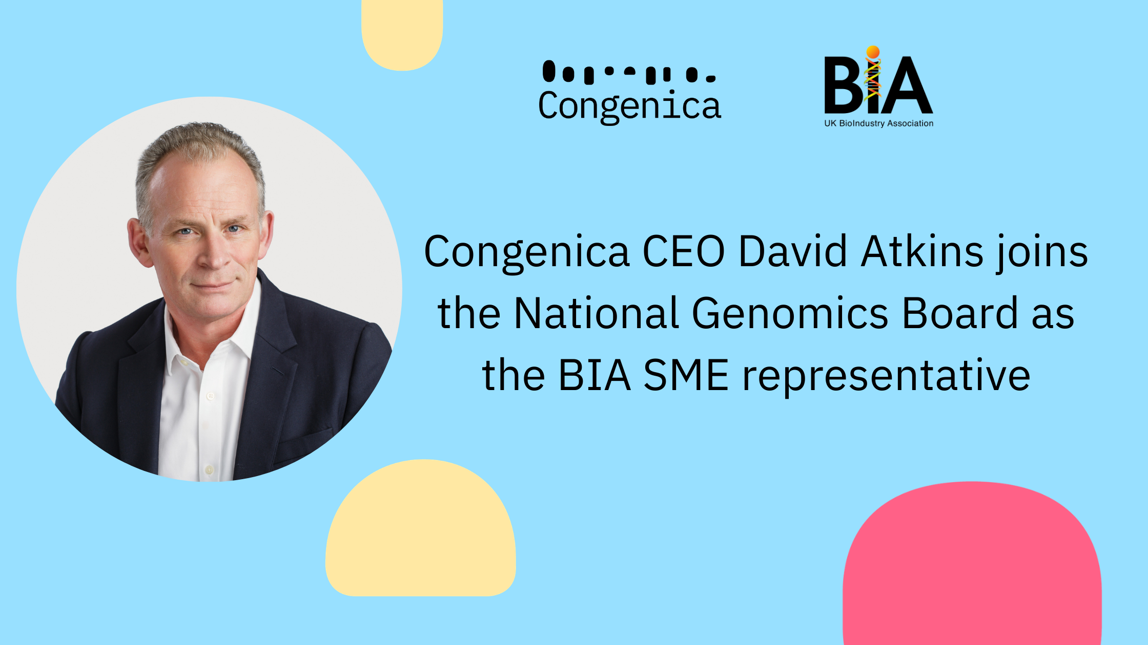 David Atkins joins the National Genomics Board as BIA SME representative